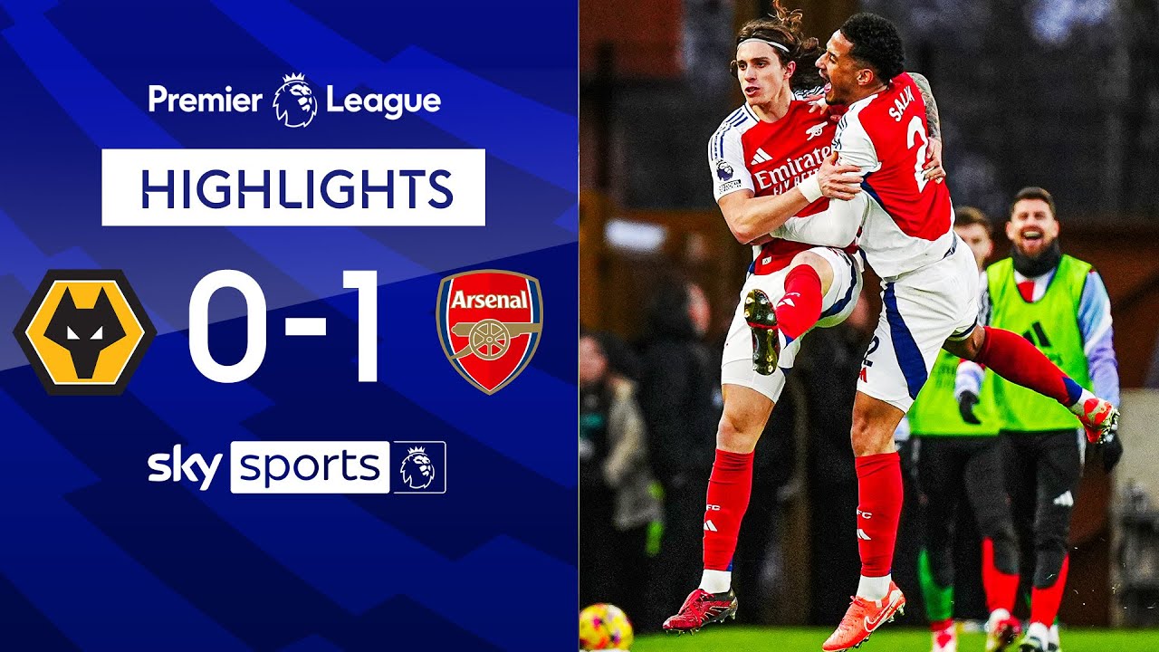 Controversial Lewis-Skelly red as Arsenal edge past Wolves! 🟥 | Wolves 0-1 Arsenal | EPL Highlights