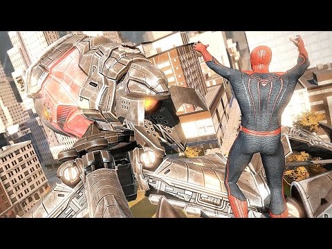 The Amazing Spider-Man Giant Robot Boss Fight & Prison Escape Battles