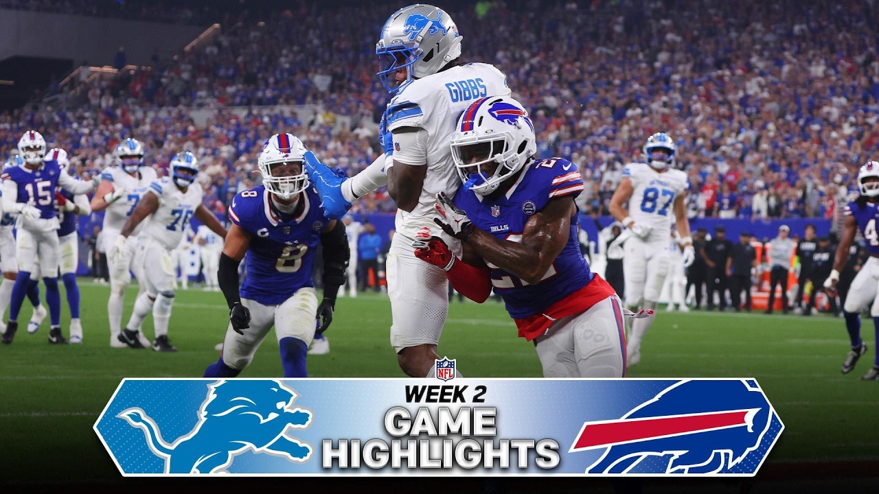 Detroit Lions vs Buffalo Bills Game Highlights | 2026 NFL Season Week 2
