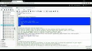 SAS programming on report and table generating: Proc Print: create enhanced reports