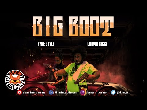 Crown Boss x Fyne Style - Big Boot [Audio Visualizer]