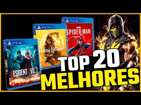 TOP 20 JOGOS do PLAYSTATION 4 que VOCE precisa JOGAR EM 2025
