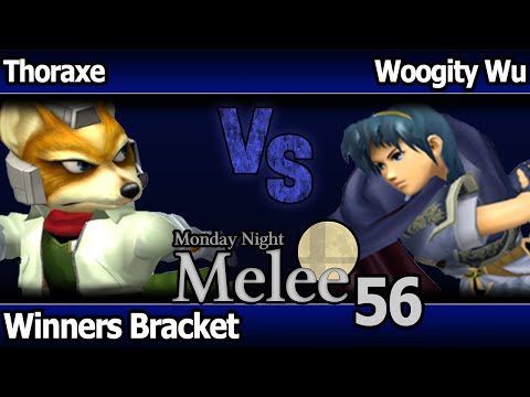 MNM 56 Melee - Thoraxe (Fox) vs Woogity Wu (Marth) - Winners Bracket