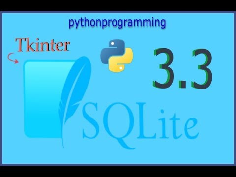 Sqlite And Tkinter With Python Part 3 3