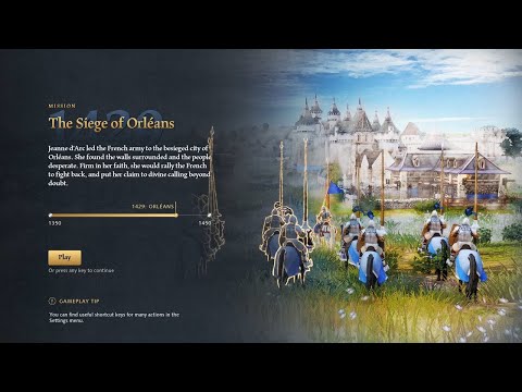 Age Of Empires 4: The Siege of Orleans 1429 - The 100 years of War Campaign (Hard)