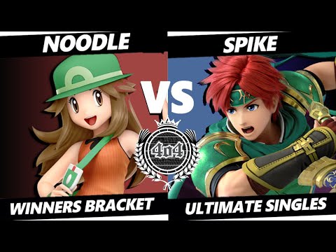 4o4 Smash Night 53 - noodle (Pokemon Trainer) vs Kuma| Spike (Roy) - Winners Round 3