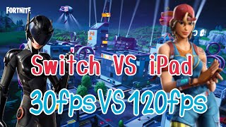 【フォートナイト】スイッチとモバイルがタイマン 30fpsと 120fpsどちらが勝つ？【FORTNITE】【Switch】【モバイル】【HOT クラン】