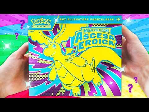 APRO IL SET ALLENATORE FUORICLASSE DI POKEMON ASCESA EROICA! - Elite Trainer Box Mega Dragonite