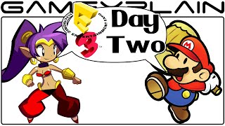 Paper Mario: Color Splash, Shantae, Cuphead, & More! - E3 2016 Day 2 Discussion