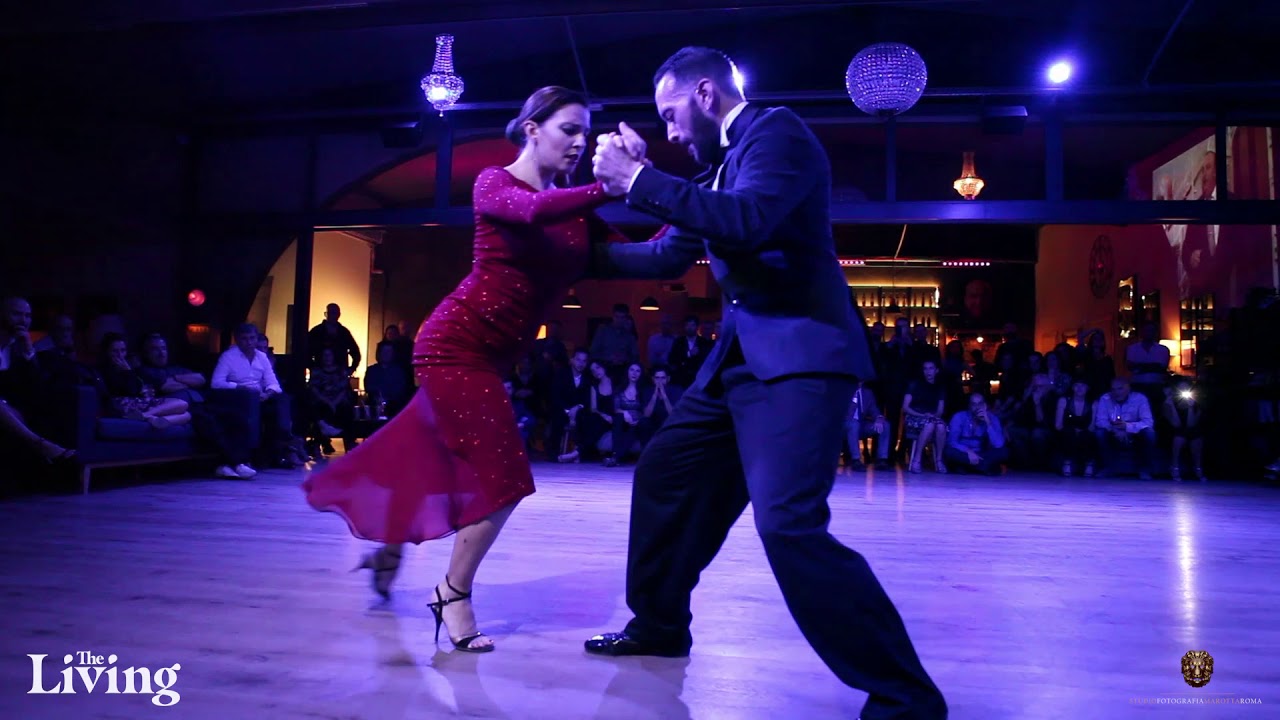 Lucas Balokas e Georgia Priskou "Preparense" Astor Piazzolla "The Living" Roma 01 dicembre 2018.