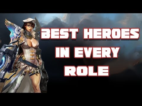 BEST HEROES FOR SOLO QUEUE (ALL ROLES) WITH BUILDS - 2.6 TIER LIST | VAINGLORY