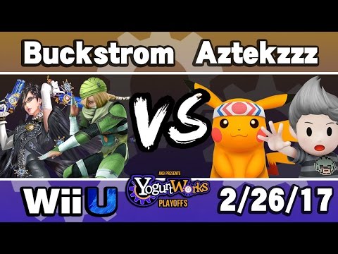Smash 4 League S3 Playoffs - Buckstrom (Bayonetta, Shiek) vs. Aztekzzz (Pikachu, Lucas)
