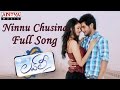 Ninnu Chusina Full Song Ll Lovely Movie Ll Aadi Saanvi Anup Rubens