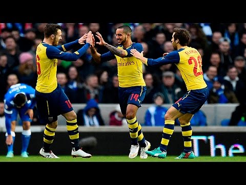 Brighton vs Arsenal 2-3 All Goals and Highlights 25/01/15 | FA Cup | HD