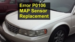 MAP sensor replacement, P0106, Cadillac Seville - VOTD