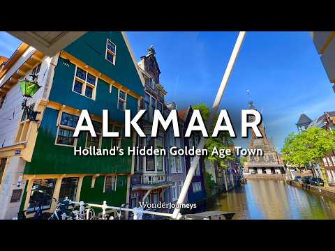 Alkmaar: die charmante Schwester von Amsterdam 🇳🇱 [4K]