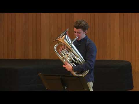 Clinard Sonata for Unaccompanied Euphonium- Joe Mahin, Euphonium