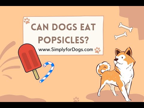 YouTube video about: Can dogs eat grape flavored popsicles?