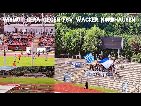 Stimmung bei Wismut Gera gegen Wacker Nordhausen