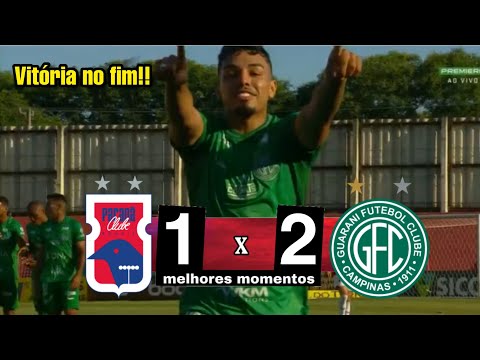 BUGRE VENCE NO FINAL | PARANÁ 1 X 2 GUARANÍ - MELHORES MOMENTOS HD | BRASILEIRÃO SERIE B