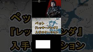 【Crimson Desert 紅の砂漠】ペット『レッサーパンダ』 の入手方法について紹介 #紅の砂漠 #CrimsonDesert #紅の砂漠攻略 #アクションRPG