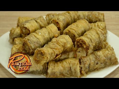 Praktična žena - Rolovana baklava