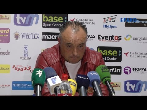 Destitución de Josu Uribe por la UD Melilla