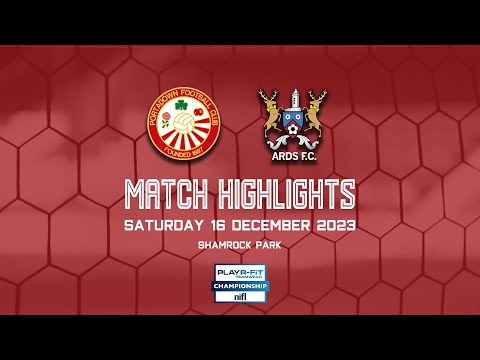 Portadown 4 - 2 Ards | Playr-Fit Championship | 16/12/23