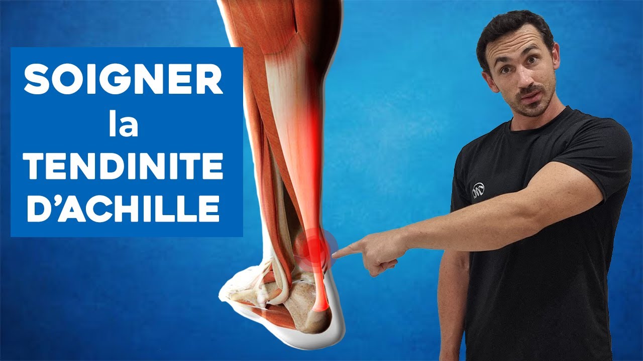 Soigner la tendinite d'Achille (Douleur au talon) : Traitement et Exercices kiné