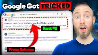 This Guy Hacked Google & AI With a Single Press Release