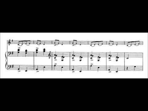 Maurice Ravel - Berceuse sur le nom de Gabriel Fauré [With score]