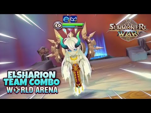 Elsharion Team Combo in World Arena Ep. 2 - Summoners War