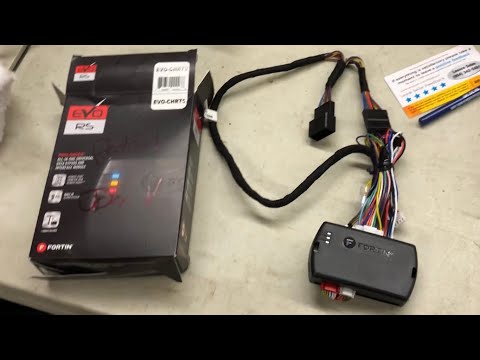 Fortin add on Remote Start Jeep Patriot install from Lessco