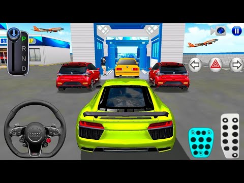 Realistic Supercar Wash Simulator in USA 🇺🇸🚗 | 3D Driving Class 2026 | Car Driving Games 