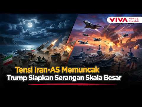 AS Lancarkan Serangan Baru ke Iran, Trump Peringatkan Operasi Berskala Lebih Besar | Viva News Daily