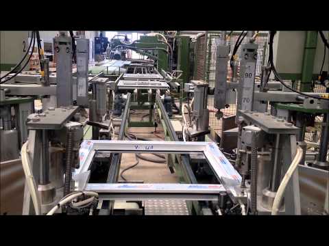 Upvc Window manufacturing process.