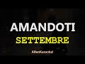 AMANDOTI - SETTEMBRE (Karaoke)