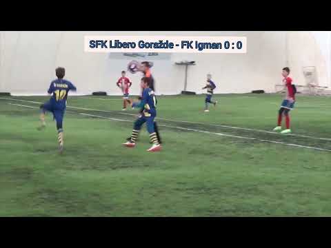 "QUICKIE" Zimska liga - GEN. 2009 - 4. KOLO -  2021/22... SFK Libero Goražde - FK Igman Ilidža 1 : 1