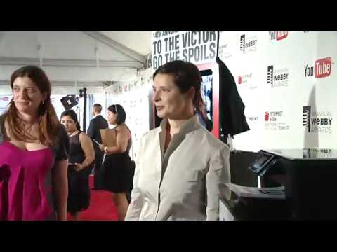 HP Station with Isabella Rosselini on the Red Carpet at the 14th Annual Webby Awards