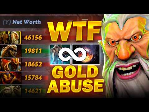 Dota 2 WTF GOLD ABUSE BUG - Lone Druid Infinite Money Glitch - 7.37 Patch