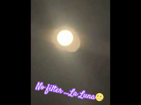 La Luna Holographic projection #lifeisbutadream #disclosure #skymachine