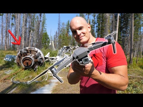 I found a Wrecked WWII Bomber! - Mavic 2 Pro Test