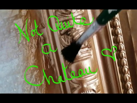 Not Quite a Chateau 59 -  Dodgy Wires - An Antique Mirror Makeover - And Vermin in the Ceiling