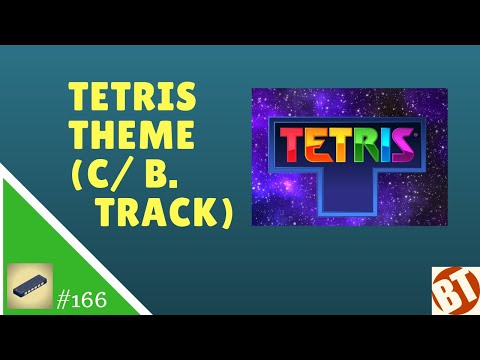 Aula 166.2 GAITA C [Com Backing Track] - Tetris Theme - Tablatura fácil