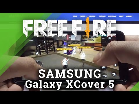 SAMSUNG Galaxy XCover 5 Garena Free Fire GamePlay