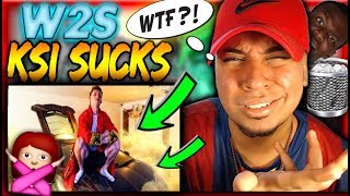 HOW!? W2S - KSI Sucks (RiceGum & KSI Diss Track) Official Video REACTION Deji - Sidemen Diss Track