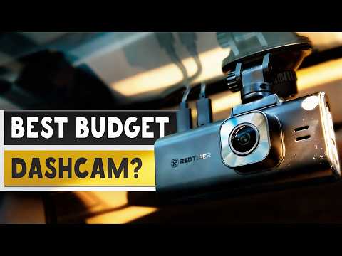 REDTIGER F7NA 4K Dual Dash Cam, STARVIS 2 IMX678, 8MP, 5GHz WiFi (20MB/s Fast Download), 4K Front 1080P Rear, GPS, Voice Control, WDR, HDR Night Vision, 24H Parking Mode, Support 512GB Max(No SD Card) video review thumbnail