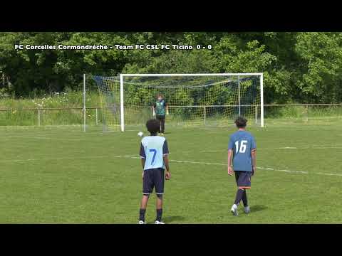 16.05.2025 Championnat Juniors C FC Corcelles Cormondrèche   - Tem FC CSL FC Ticino 3 - 1 (1-0)