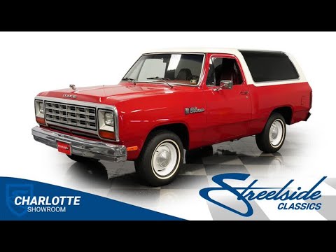 1984 Dodge Ramcharger (CC-1962077) for sale in Concord, North Carolina