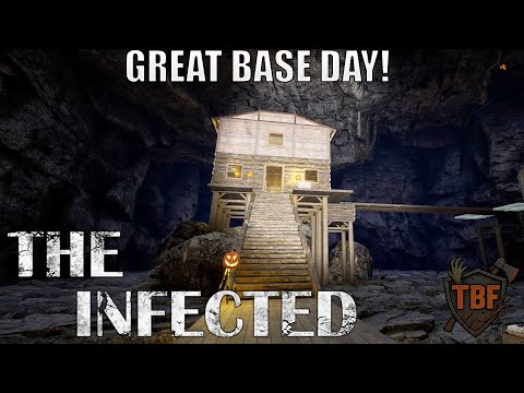 Base upgrades! Day 17 - The Infected - S06E17 Cave Build season!